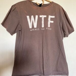 Casual Brown Graphic T-Shirt